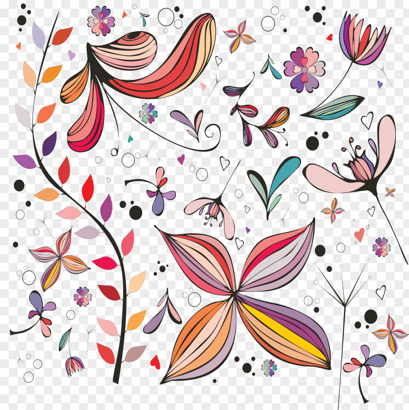 FLOWER PATTERN Decorative Arts PNG