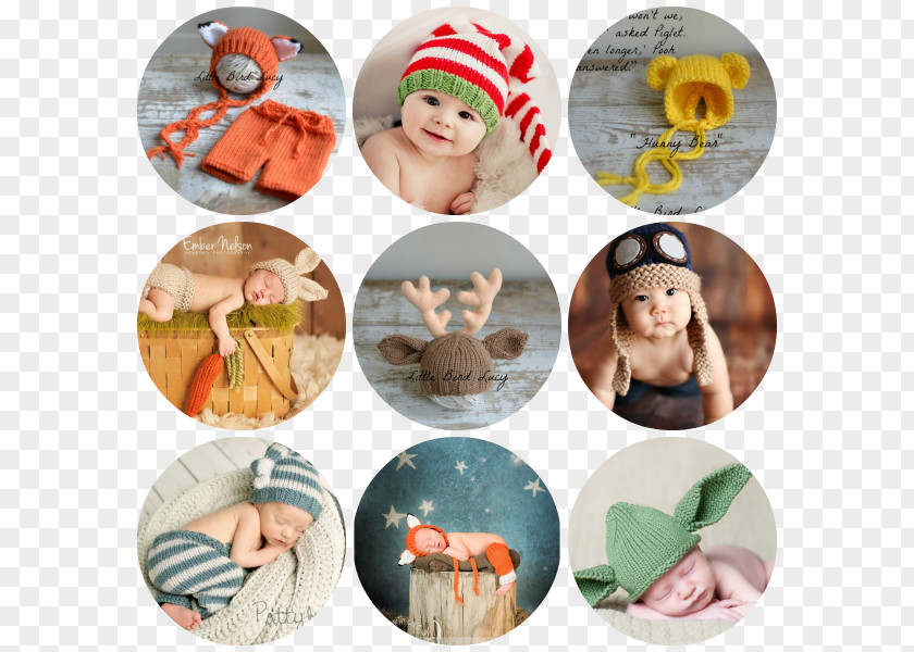 Hat Infant Knitting Reindeer Headgear PNG