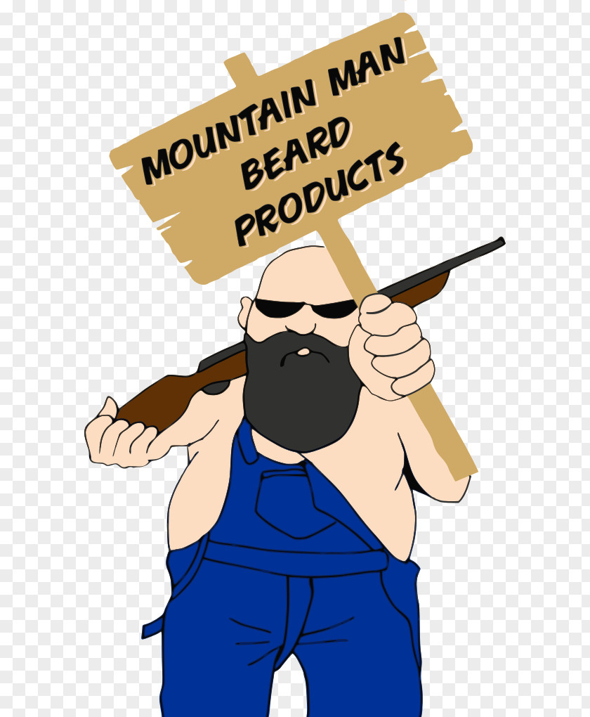 Mountain Man Cartoon Jeep Clip Art PNG