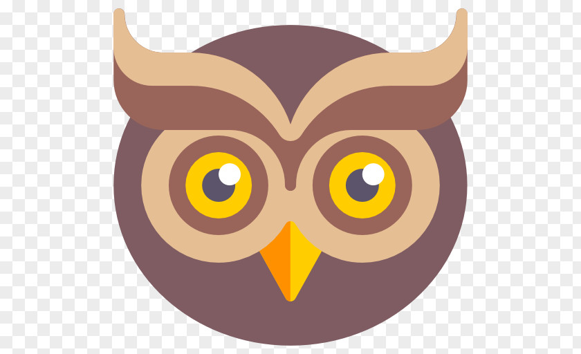 Owls Head Owl Icon PNG