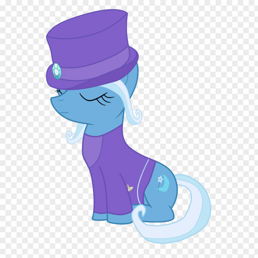 Swag Horse Pony Cobalt Blue PNG