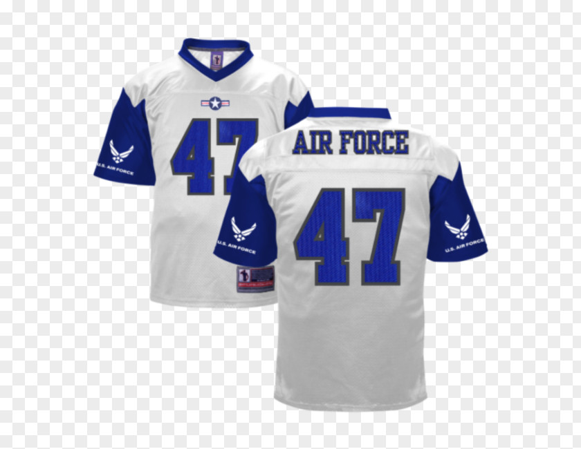 T-shirt United States Air Force Academy Falcons Football Sports Fan Jersey PNG