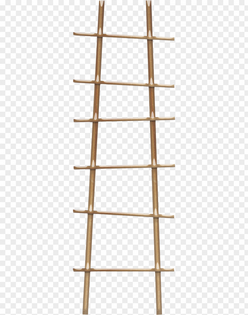 Wooden Stairs Ladder PNG