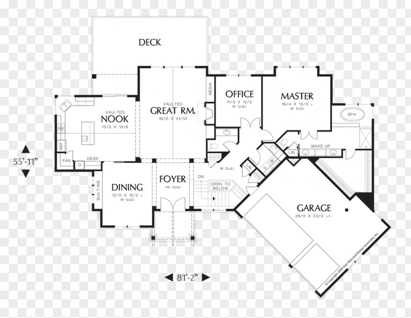 Design Floor Plan House Kitchen PNG