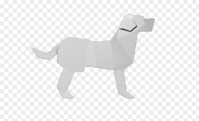 Dog Tail Wagging By Dogs Paper Model Origami PNG