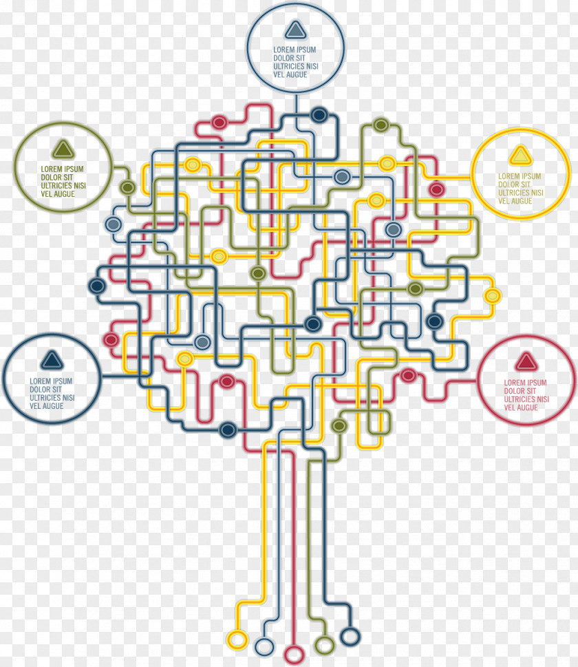 Maze Line Category Labels Download Infographic Illustration PNG