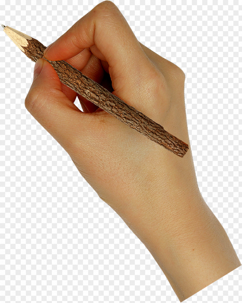 Pencil Gesture Writing PNG