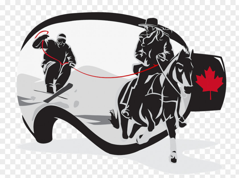 Canada Skijoring Horse Equestrian Way Out West Fest PNG