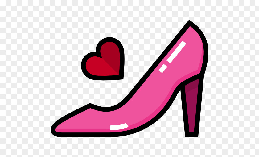 Design Pink M High-heeled Shoe Clip Art PNG