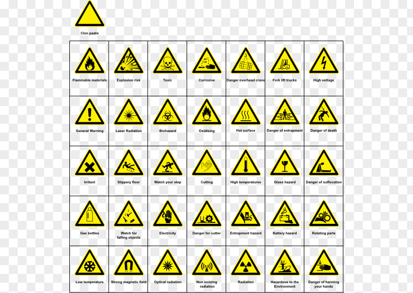 Hazardous Cliparts Hazard Symbol Warning Sign Biological Clip Art PNG