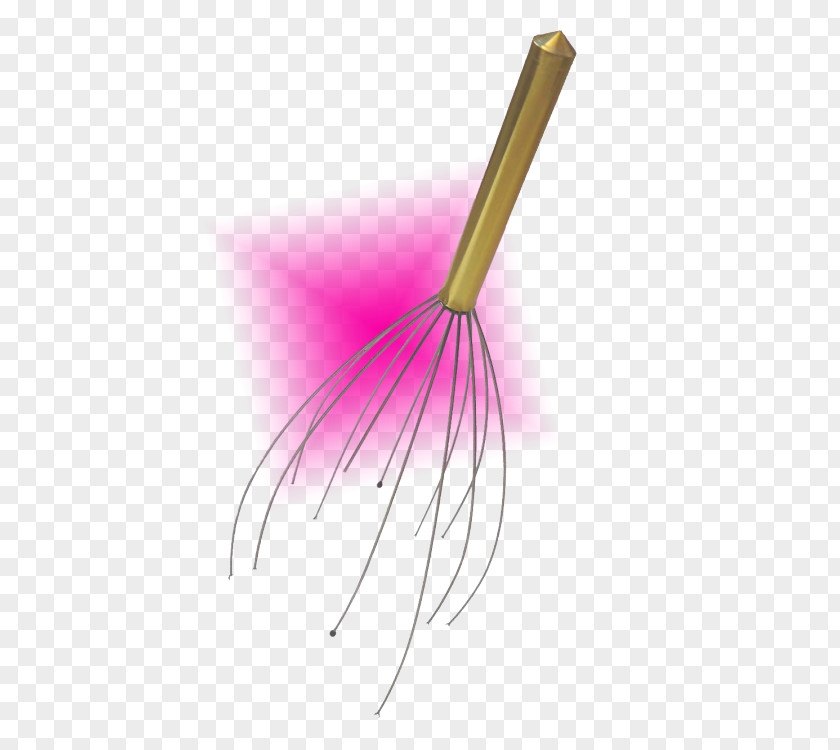 Head Massage Whisk Line PNG