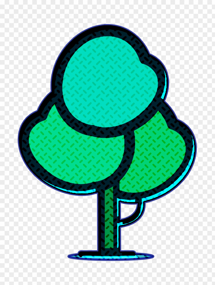 Symbol Tree Icon Cartoon Nature Background PNG