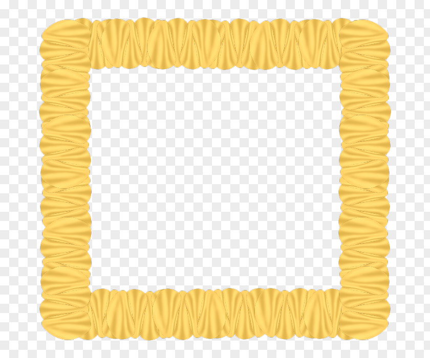 Gold Frame Picture Blue Clip Art PNG