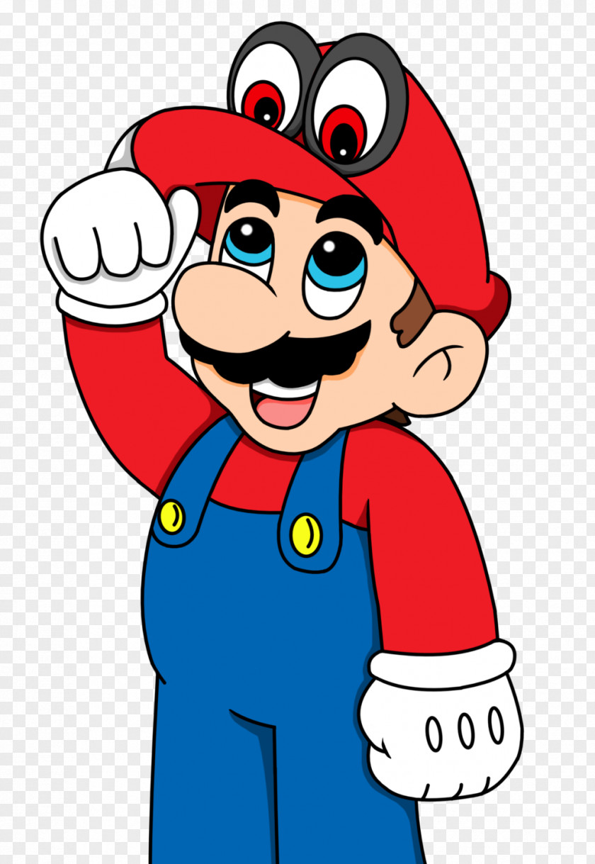 Mario Bros Super Odyssey Bros. Luigi Run Drawing PNG