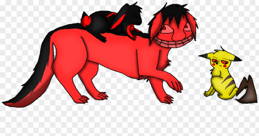 Smile. Dog Cat Demon Canidae PNG