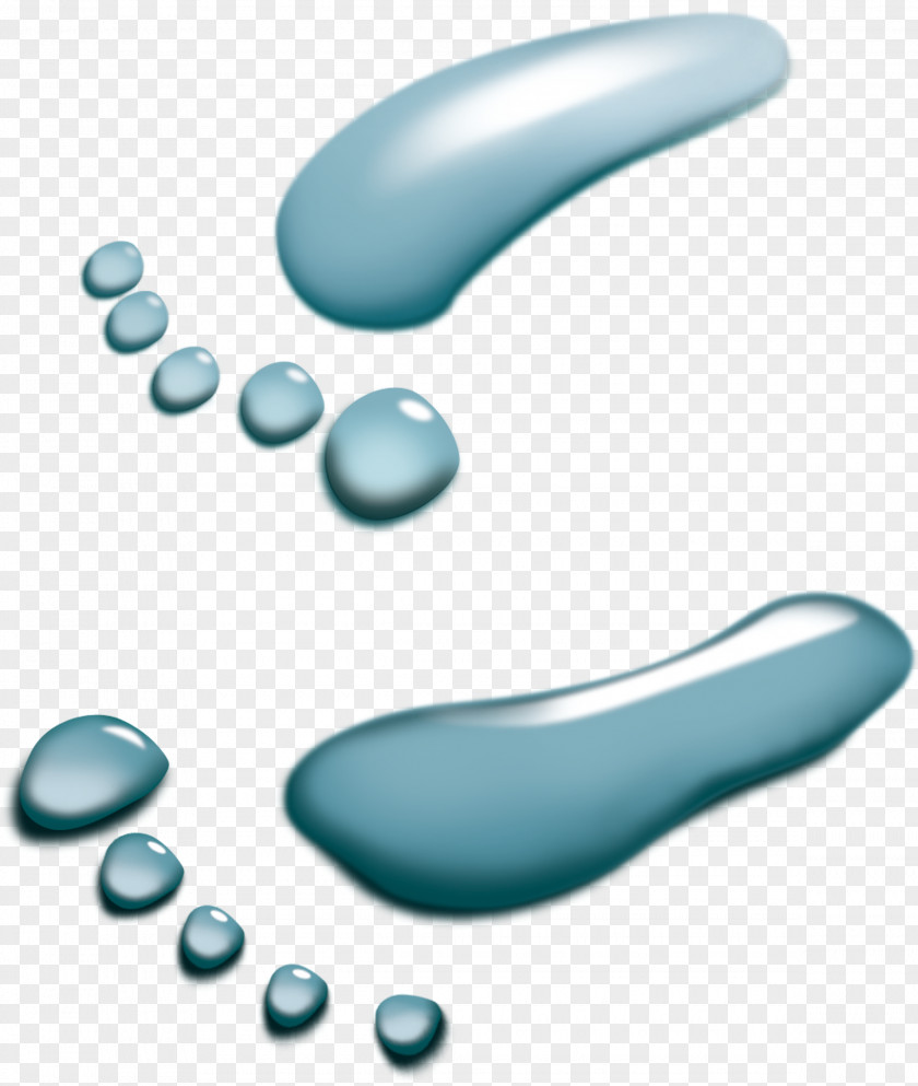 Drops Footprint PNG