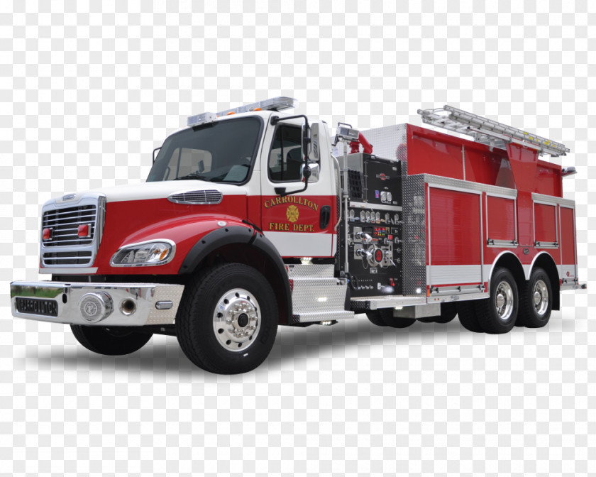 Fire Truck Carrollton Motor Vehicle Engine PNG