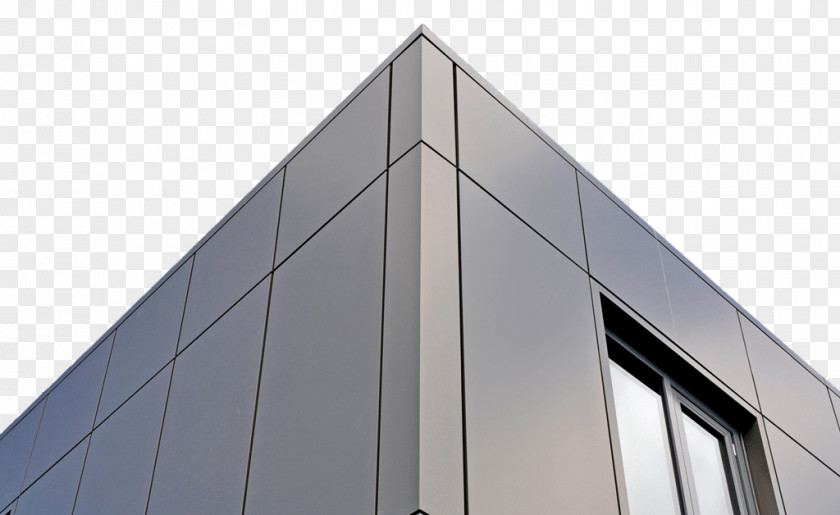 Building Facade Cladding Rainscreen Aluminium Sandwich Panel PNG