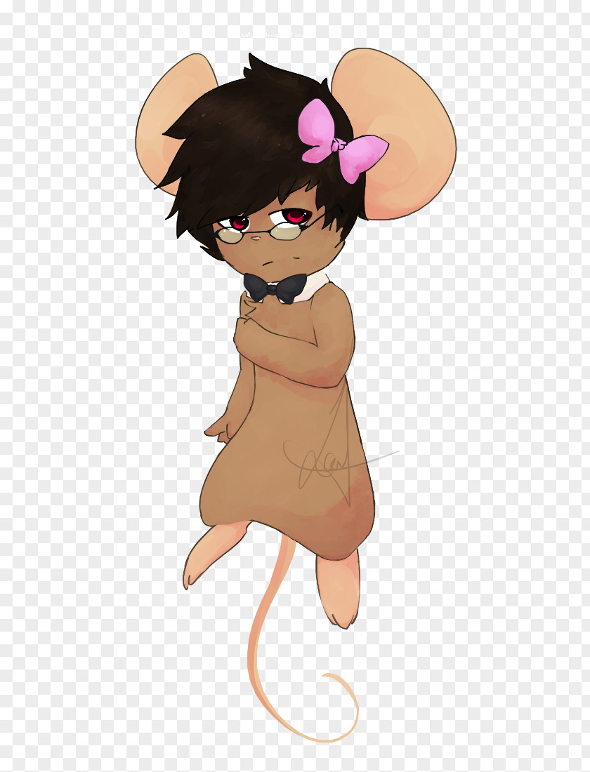 Cat Black Hair Mouse Finger PNG