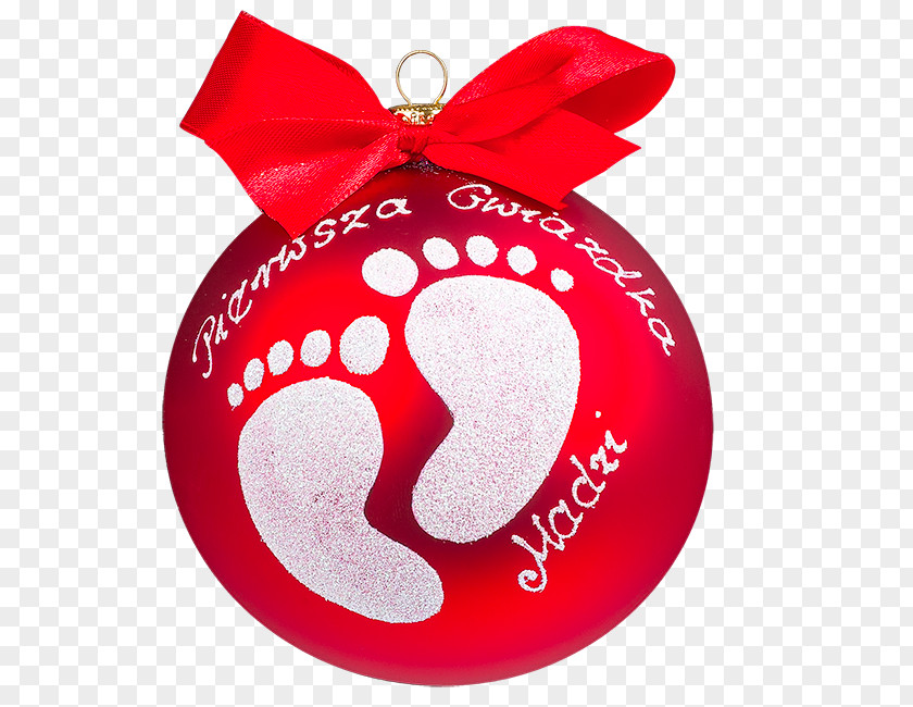 Christmas Ornament Bombka Red Eve PNG