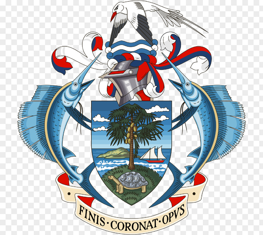 Coco De Mer Coat Of Arms Seychelles Lodoicea Flag PNG