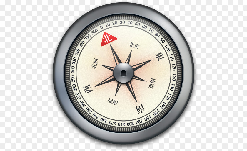 Compass Globe Icon Design PNG