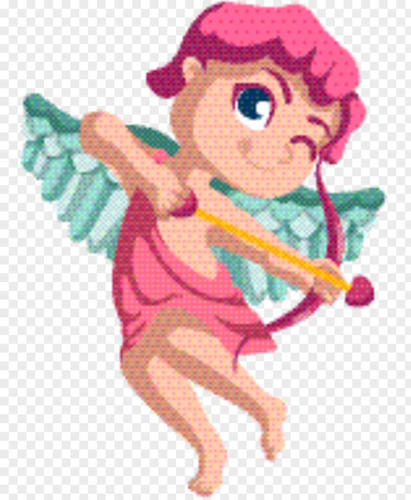 Cupid Fictional Character Angel Cartoon PNG
