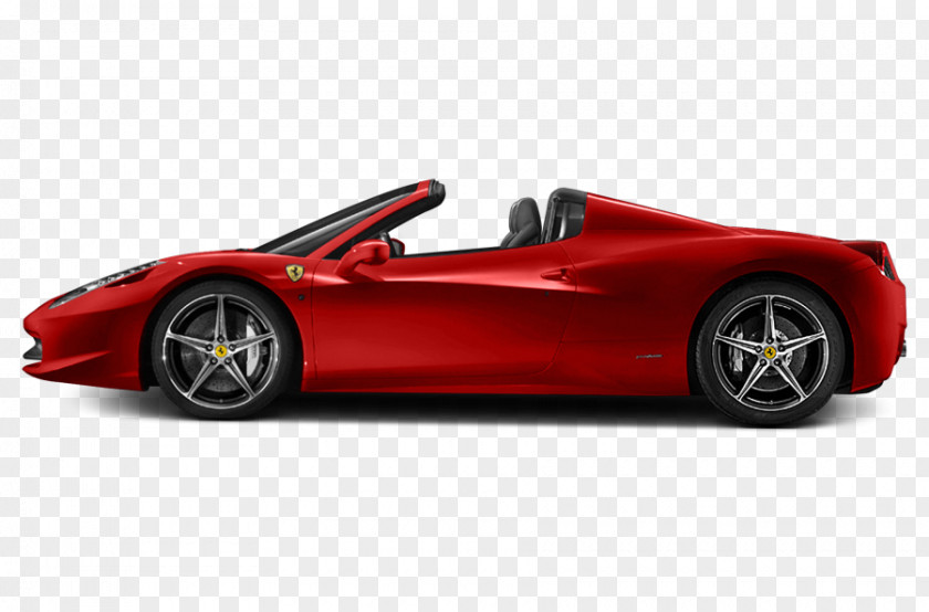 Ferrari 2014 458 Spider 2012 2015 Car PNG