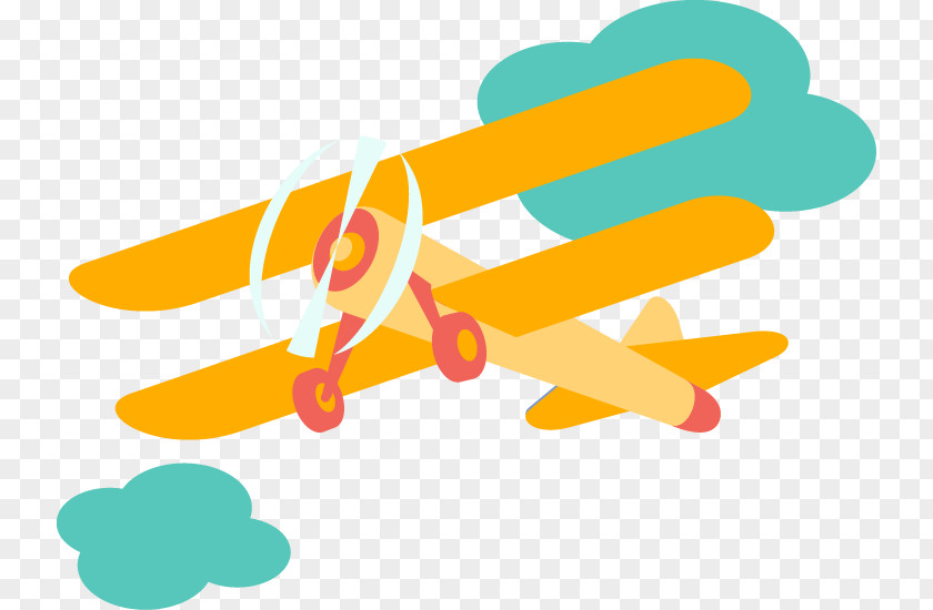 Cartoon Helicopter Aircraft Airplane Paper PNG