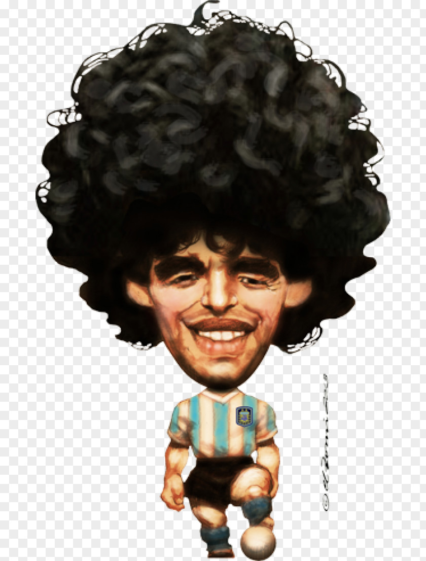 Diego Maradona Argentina National Football Team Caricature Boca Juniors Player PNG