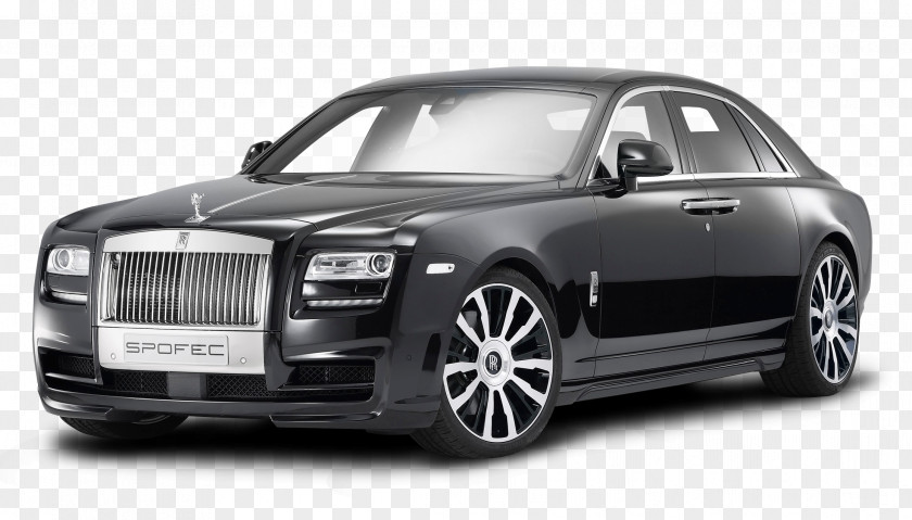Rolls Royce Ghost Black Car 2018 Rolls-Royce Phantom Luxury Vehicle PNG