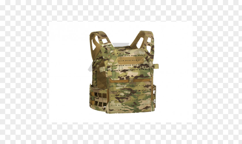 Tactical Gear Soldier Plate Carrier System MultiCam Camouflage MOLLE Airsoft PNG