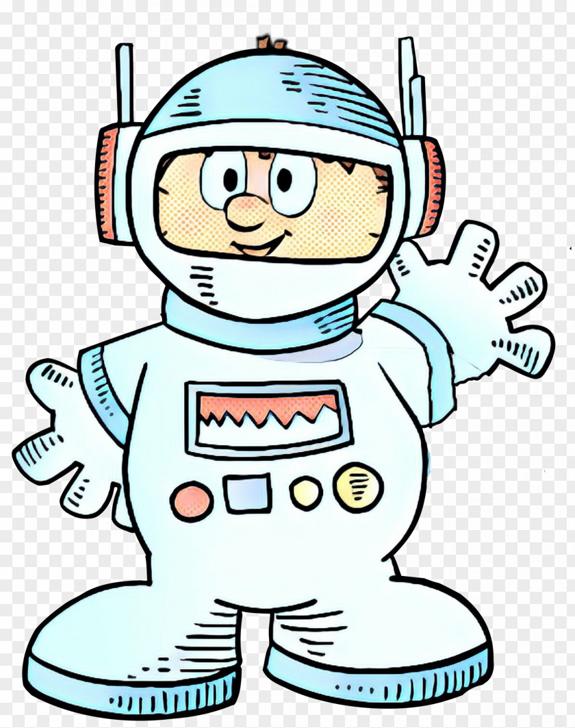 Astronaut Pleased Boy Cartoon PNG