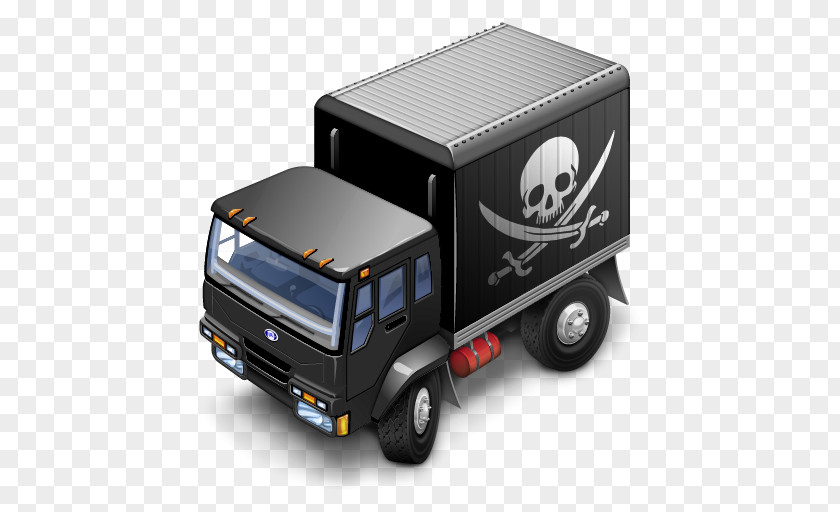 Black Container Car Apple Icon Image Format Transmit PNG