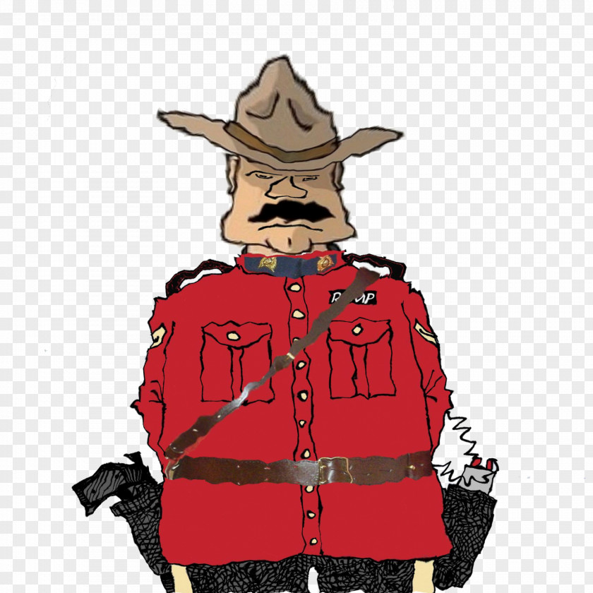 Canada Royal Canadian Mounted Police Cartoon Officer PNG