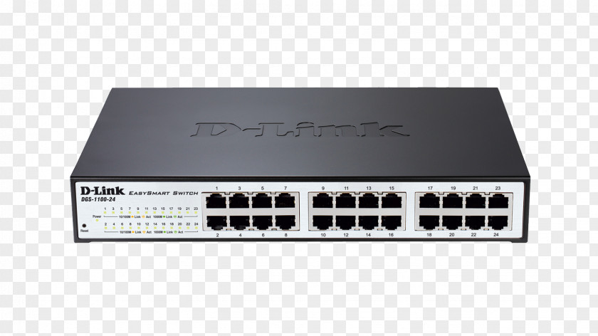 Computer Network Gigabit Ethernet Switch Power Over 1000BASE-T D-Link PNG