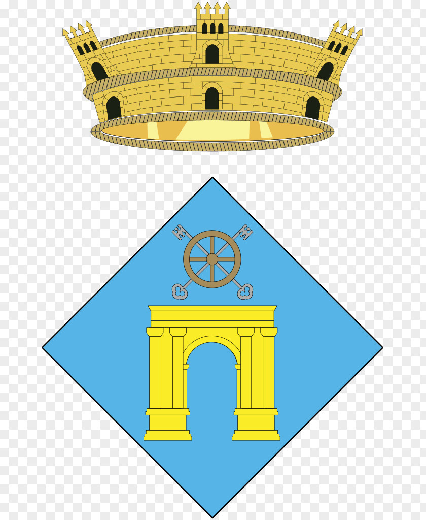 Spanish Escudo Coat Of Arms De Vinaixa Escut D'Alcover Heraldry Mural Crown PNG