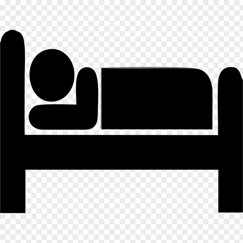 Bed Bedroom Pictogram Sleep PNG