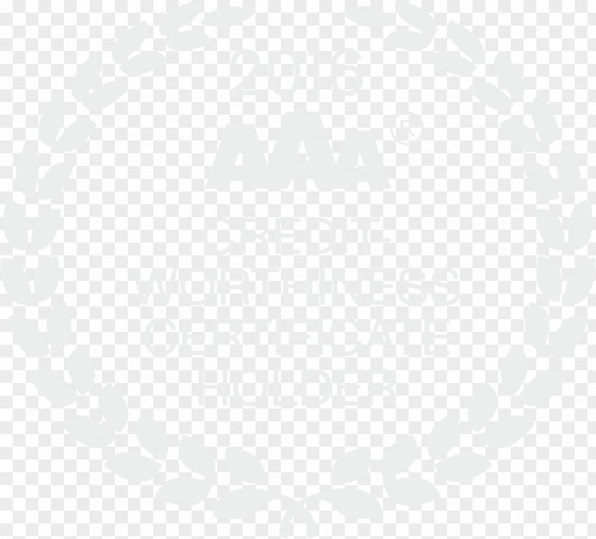 Circle Logo Brand White Laurel Wreath PNG