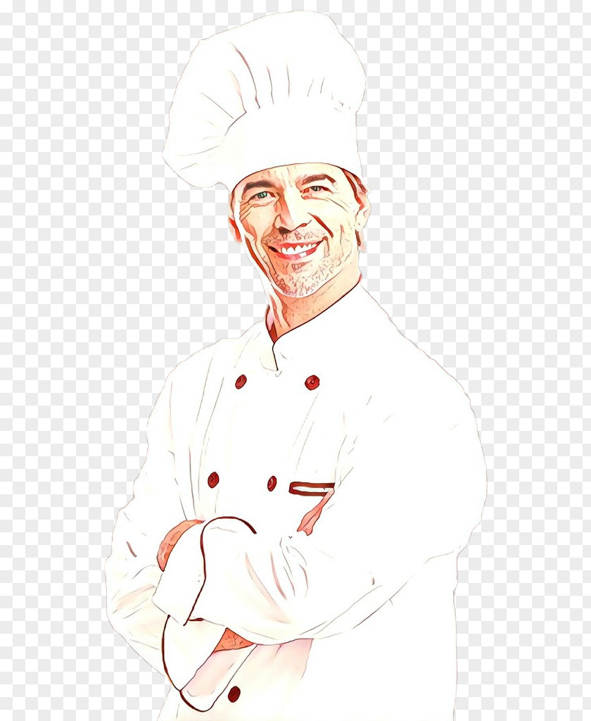 Drawing Uniform Cook Chief Chef Chef's Gesture PNG