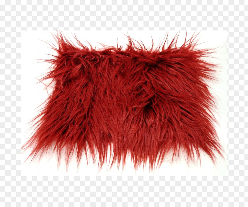 Faux Fur Fake Red Fox Pile Feather Boa PNG