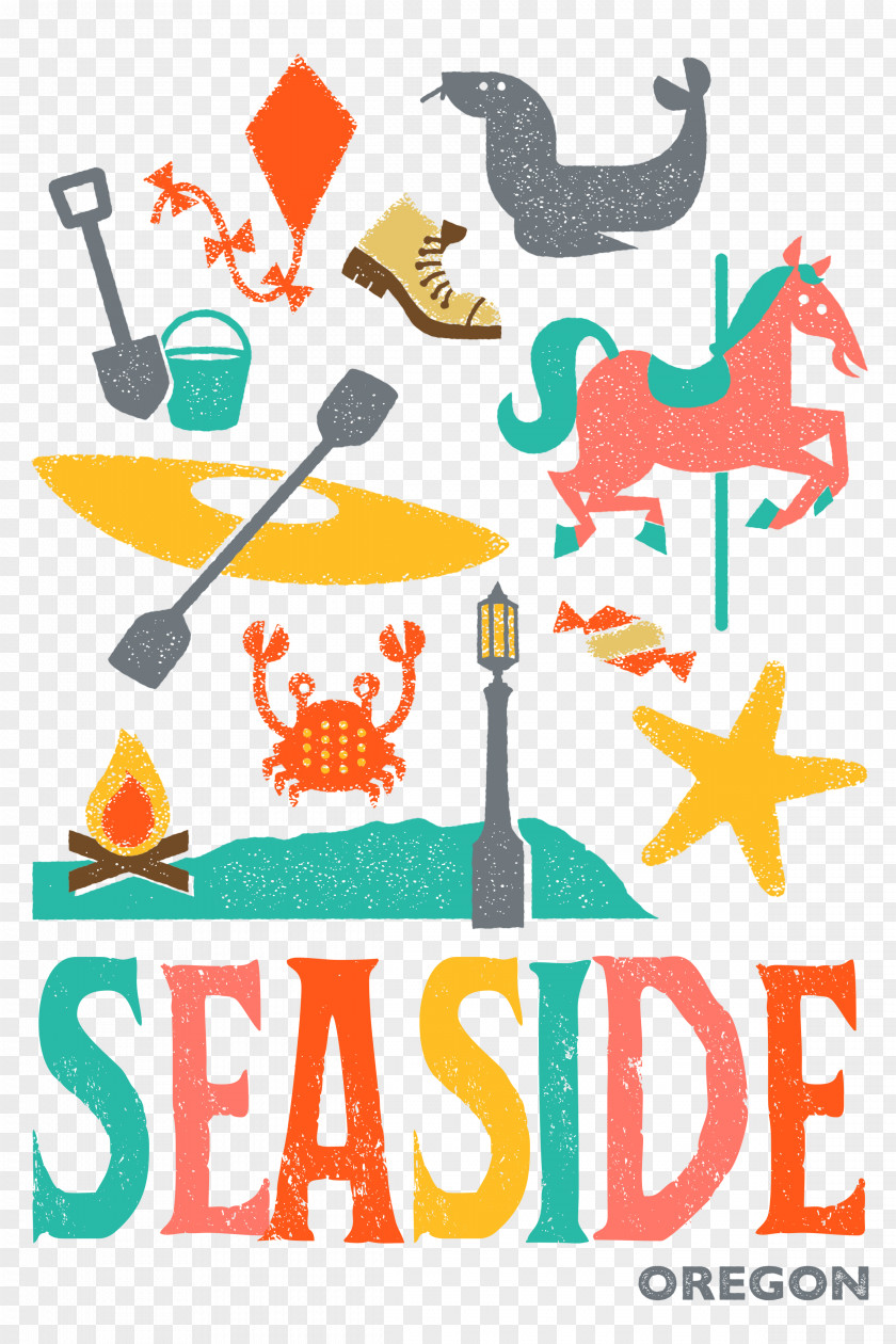 Fullcolor Logo Graphic Design Seaside Oregon PNG