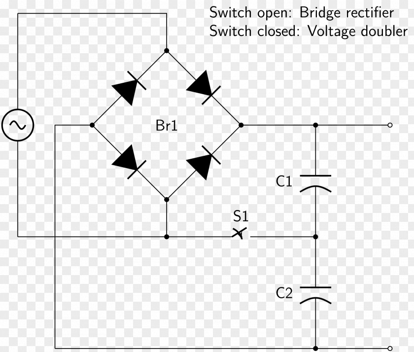 High Voltage Rectifier Multiplier Doubler Diode Bridge Regulator PNG