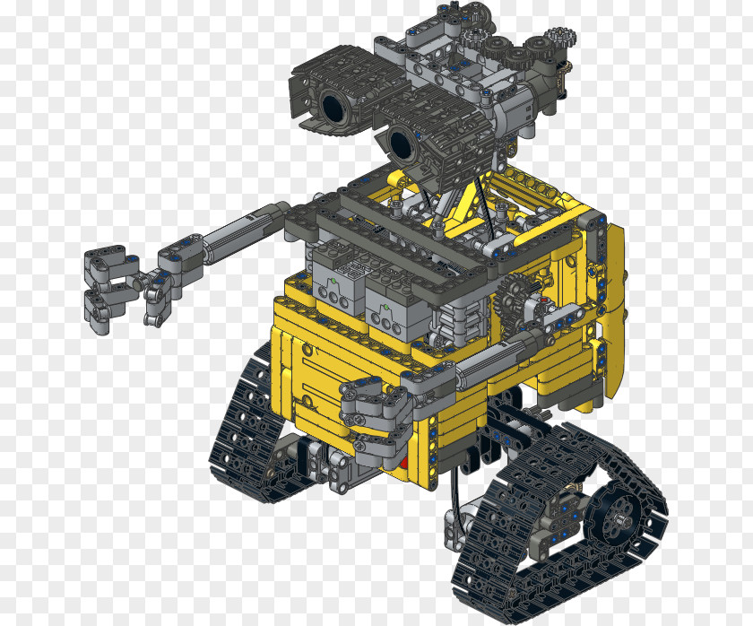 Pagani Lego Technic LDraw Robot Bauanleitung PNG