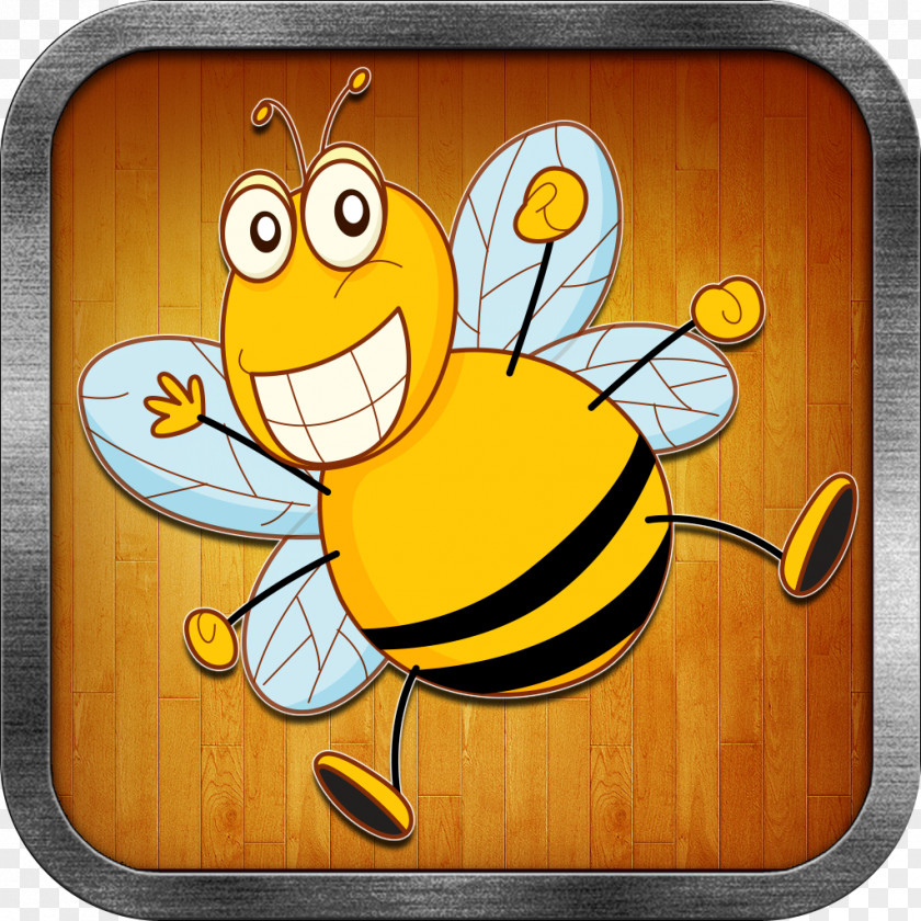 Bee Honey Vertebrate Cartoon PNG