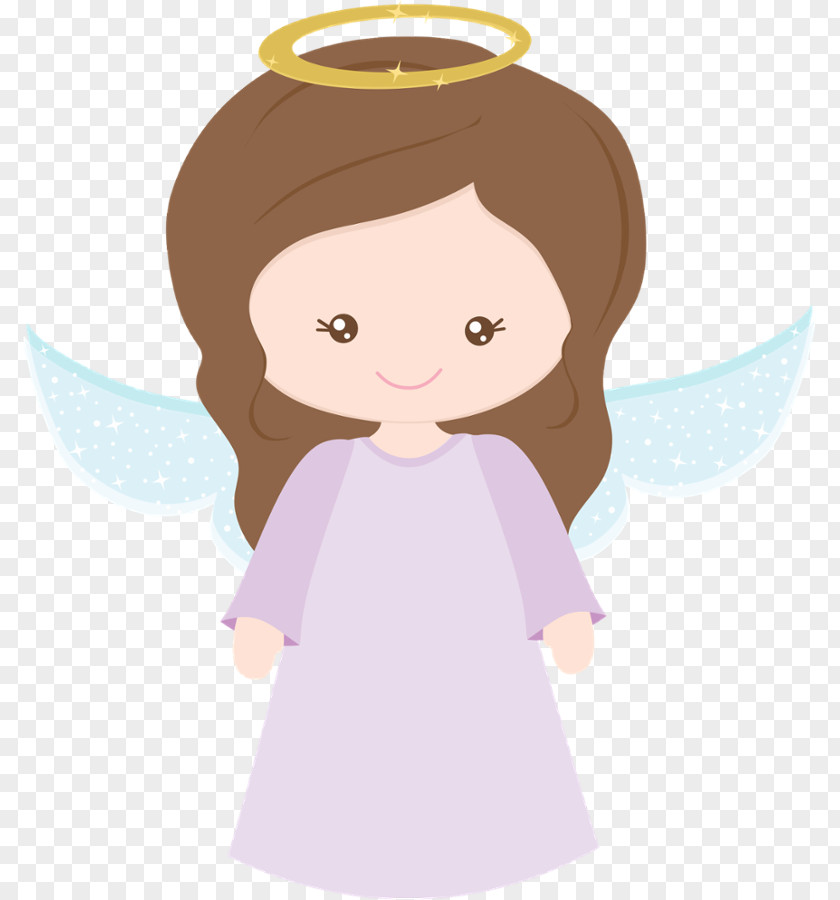 Christening Baptism Angel Totem Painel Table PNG
