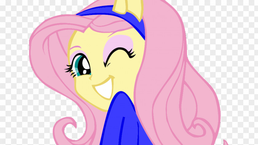 Pony Rarity Fluttershy Wink Animated Cartoon PNG
