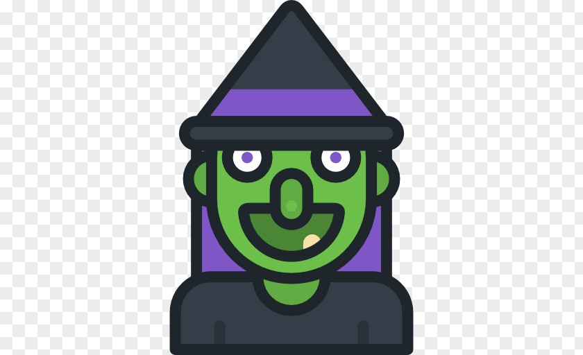 Witch Icon Green Clip Art PNG
