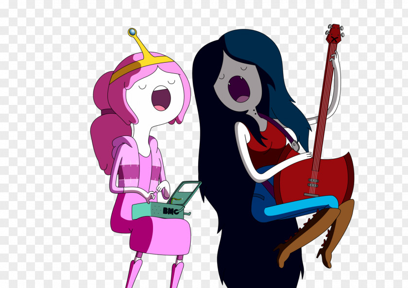 Adventure Time Marceline The Vampire Queen Chewing Gum Finn Human Princess Bubblegum What Was Missing PNG