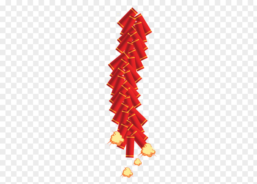 Chinese New Year Firecracker Clip Art PNG